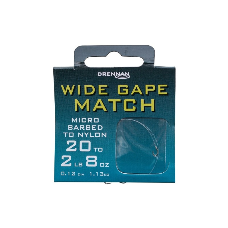 Gotowe przypony WIDE GAPE MATCH roz. 16 Drennan Gotowe przypony WIDE GAPE MATCH roz. 16 Drennan