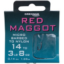 Gotowe przypony RED MAGGOT roz. 14 Drennan Gotowe przypony RED MAGGOT roz. 14 Drennan