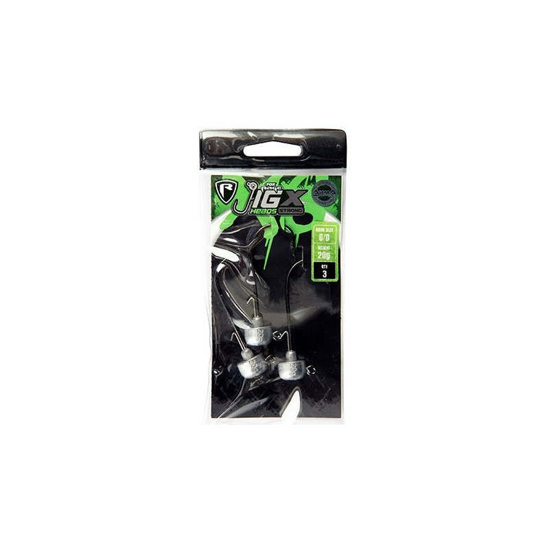 Główki Jigowe X STRONG hak 8/0 / 15g / 3szt. FoxRage Główki Jigowe X STRONG hak 8/0 / 15g / 3szt. FoxRage