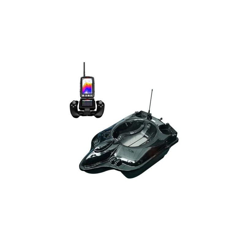 Łódka zanętowa Fighter Pro SN3 Black I Camo FPROBLACK BOATMAN