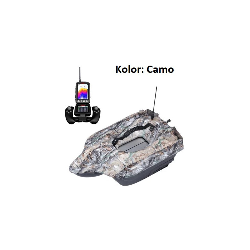 Łódka zanętowa Fighter Pro SN3 Black I Camo FPROBLACK BOATMAN