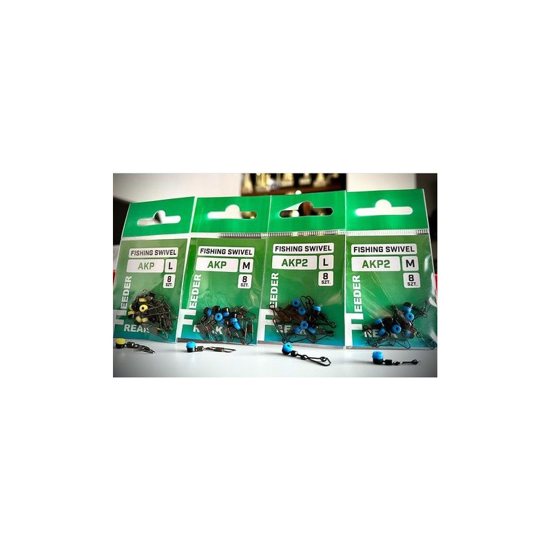 Agrafka z krętlikiem AKP2 AKP2-M FeederFreak Agrafka z krętlikiem AKP2 AKP2-M FeederFreak