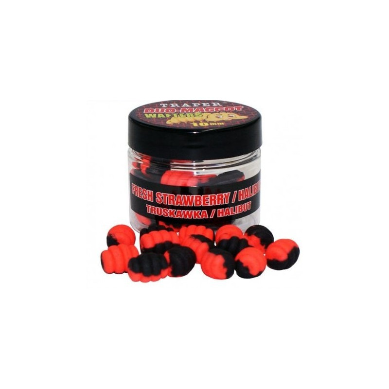 Przynęta Traper Duo-Maggot Wafters Method Feeder 25 g / 10mm / wanilia/scopex Przynęta Traper Duo-Maggot Wafters Method Feeder 25 g / 10mm / wanilia/scopex