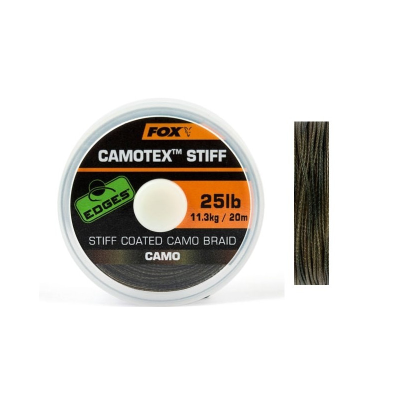 Plecionka FOX Camotex Stiff EDGES 20m