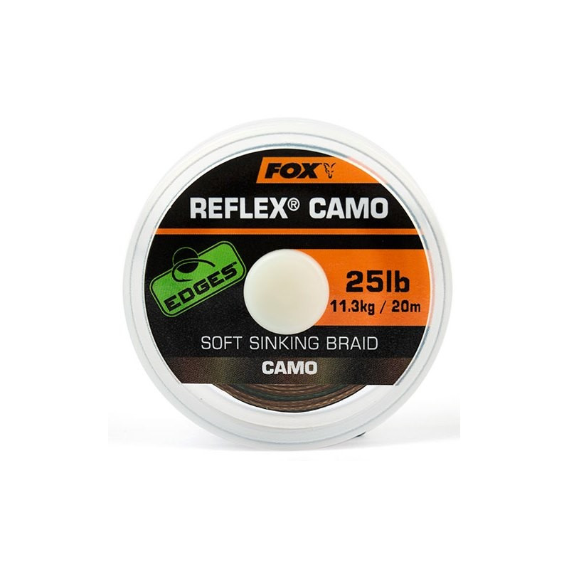 Plecionka FOX Reflex Camo Edges 20m - 35lb Plecionka FOX Reflex Camo Edges 20m - 35lb