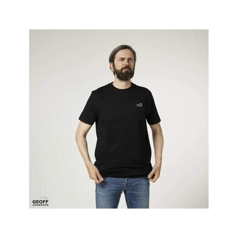Koszulka GEOFF Anderson Organic Tee Black Logo roz. XXL