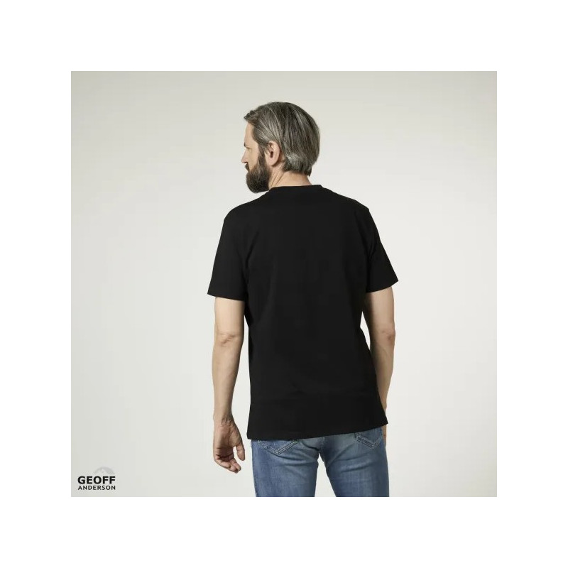 Koszulka GEOFF Anderson Organic Tee Black Logo roz. S