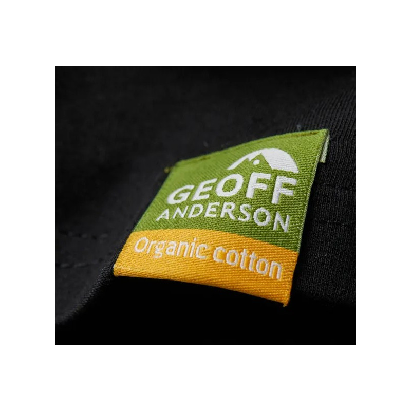 Koszulka GEOFF Anderson Organic Tee Black Logo roz. M