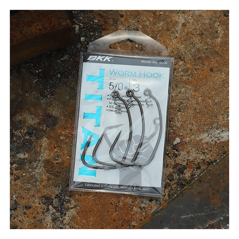 Haczyki BKK offsetowe Titan roz. 10/0 Haczyki BKK offsetowe Titan roz. 10/0