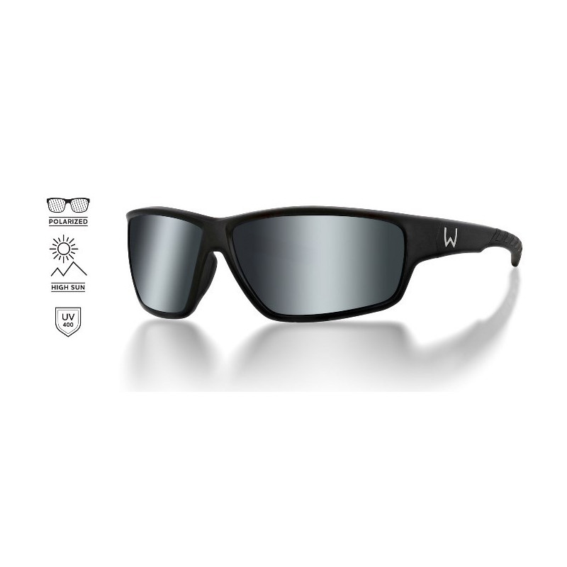 Okulary Westin W6 Sport 20 Matte Black / Silver Flash