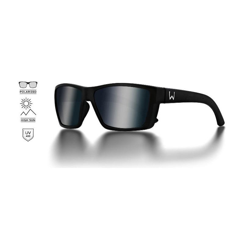 Okulary Westin W6 Street 100 Matte Black / Silver Flash Okulary Westin W6 Street 100 Matte Black / Silver Flash