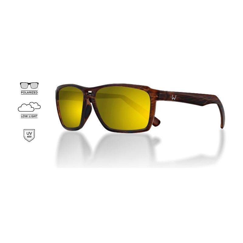 Okulary Westin W6 Street 150 Matte Brown Stripe / Yellow Okulary Westin W6 Street 150 Matte Brown Stripe / Yellow