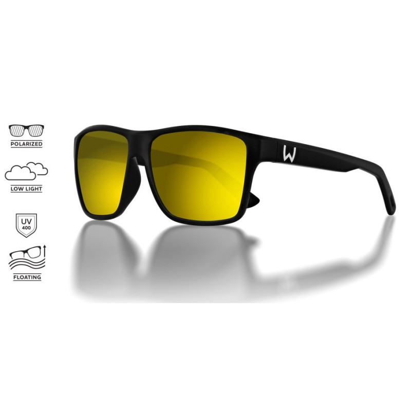 Okulary Westin W6 Street 200F Matte Black / Yellow