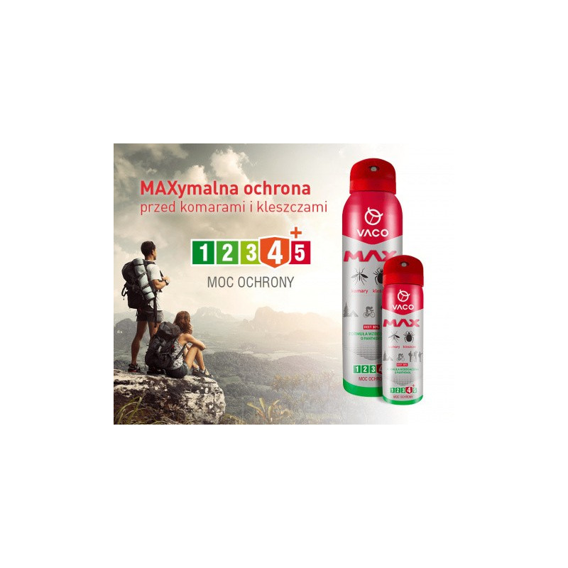 Spray MAX na komary, kleszcze, meszki 100 ml DV00074 VACO