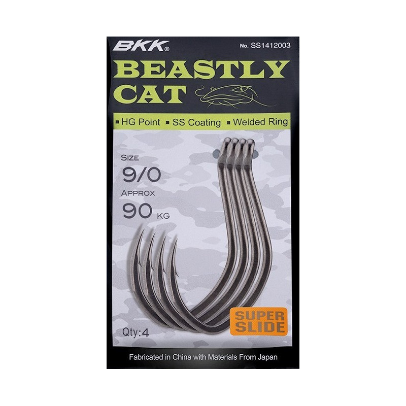 Haki sumowe Beastly Cat roz. 7/0 BKK Haki sumowe Beastly Cat roz. 7/0 BKK