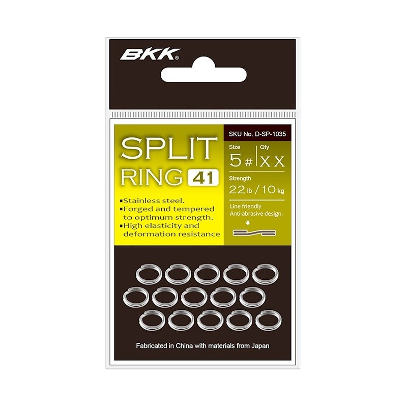 Kółka łącznikowe BKK Split Ring-41 roz. 1 Kółka łącznikowe BKK Split Ring-41 roz. 1