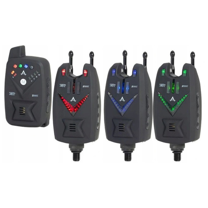 Zestaw sygnalizatorów Anaconda brań z centralką TSR 2WAY 3+1 Zestaw sygnalizatorów Anaconda brań z centralką TSR 2WAY 3+1