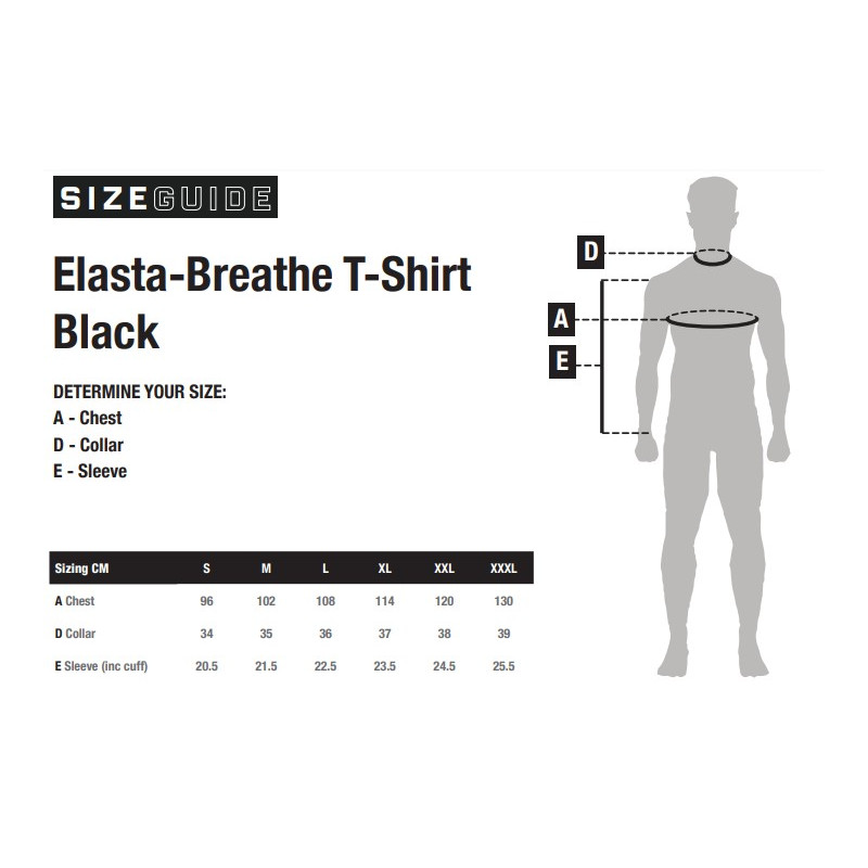 Koszulka NASH Elasta-Breathe Czarna roz. XXL Koszulka NASH Elasta-Breathe Czarna roz. XXL