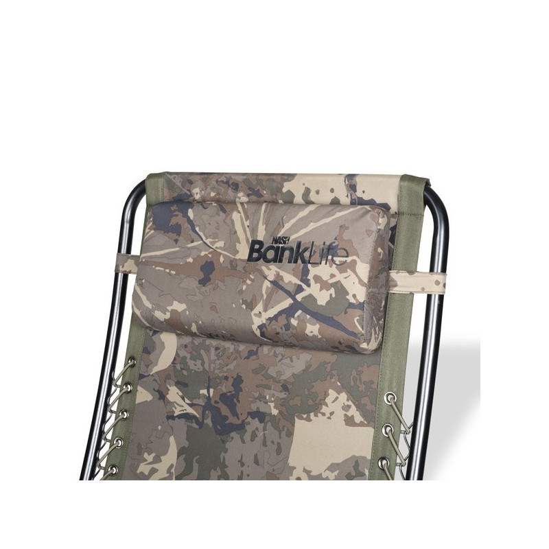 Krzesło karpiowe NASH Bank Life Hi-Back Lounger T1239