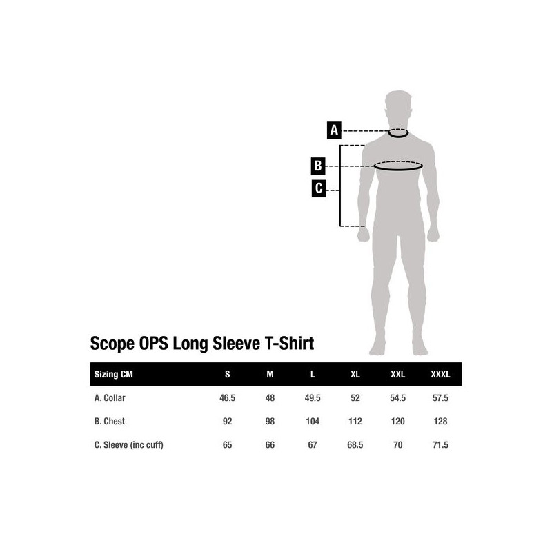 Koszulka z długim rękawem NASH Scope OPS roz. XXXL Koszulka z długim rękawem NASH Scope OPS roz. XXXL