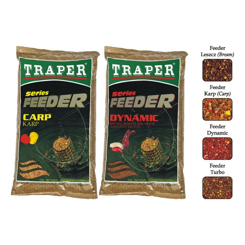 Zanęta Traper Feeder Series 1kg - Feeder Leszcz