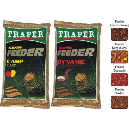 Zanęta Traper Feeder Series 1kg - Feeder Leszcz