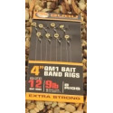 Przypony Guru READY RIG 4" BAIT BANDS QM1 - 10 cm hak 14 Przypony Guru READY RIG 4" BAIT BANDS QM1 - 10 cm hak 14