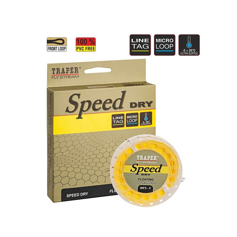 Sznur muchowy Speed Dry 30m Traper Sznur muchowy Speed Dry 30m Traper