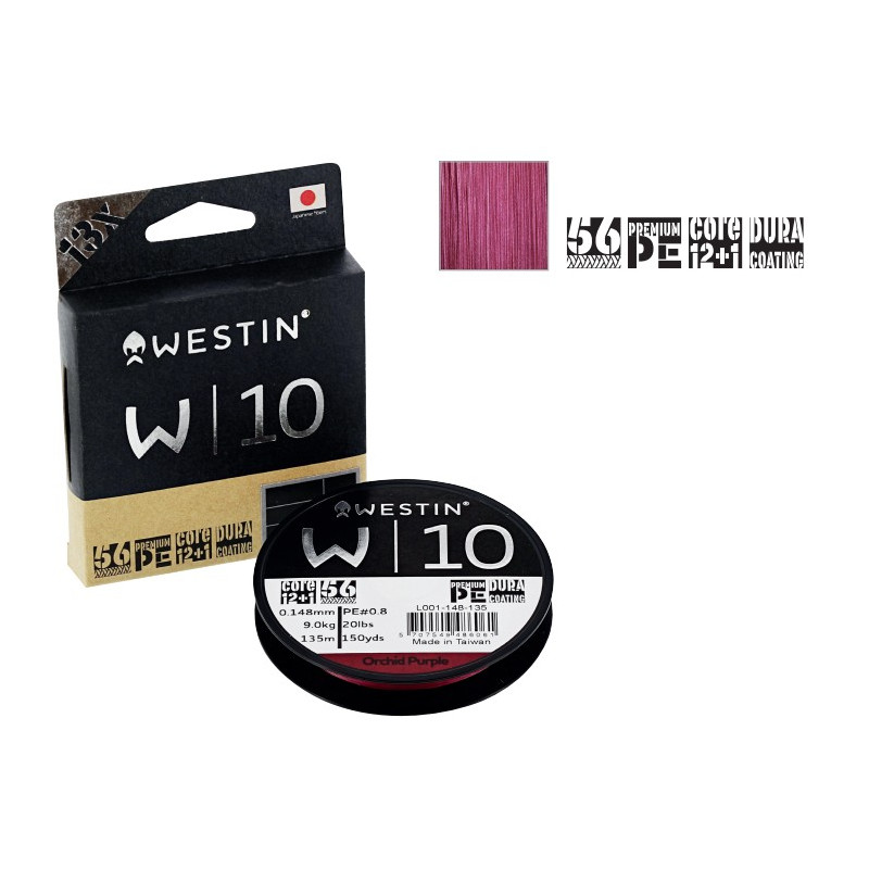 Plecionka Westin W10 CAST 'N' JIG 13 PICKLED PINK 110m / 0.148mm Plecionka Westin W10 CAST 'N' JIG 13 PICKLED PINK 110m / 0.148mm