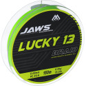 Plecionka Mikado JAWS LUCKY 13 Fluo Zielona 150m 0,10mm Plecionka Mikado JAWS LUCKY 13 Fluo Zielona 150m 0,10mm