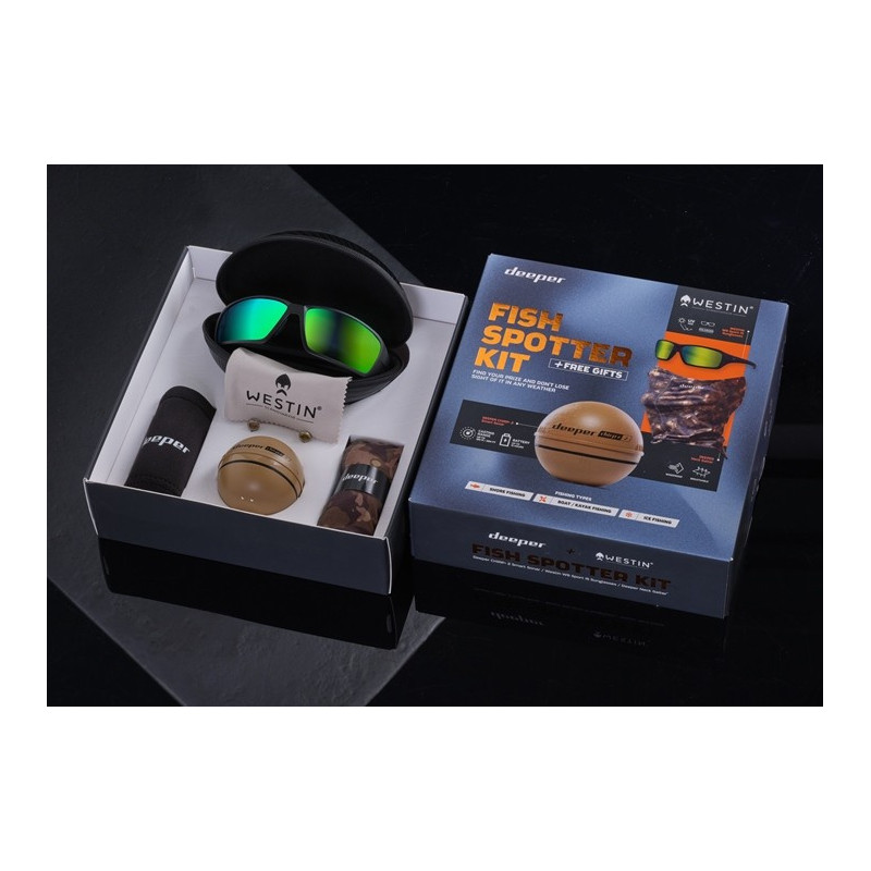 Echosonda Deeper Chirp+2 Winter Bundle 2023 + okulary GRATIS