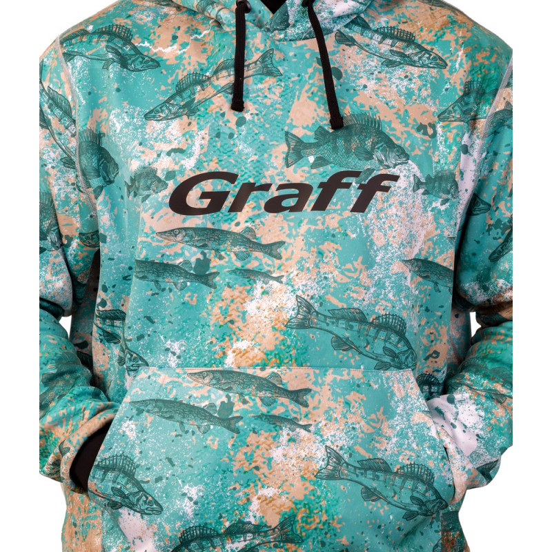 Wodoodporna bluza motyw drapieżniki 231-BL-10 roz. XL Graff Wodoodporna bluza motyw drapieżniki 231-BL-10 roz. XL Graff