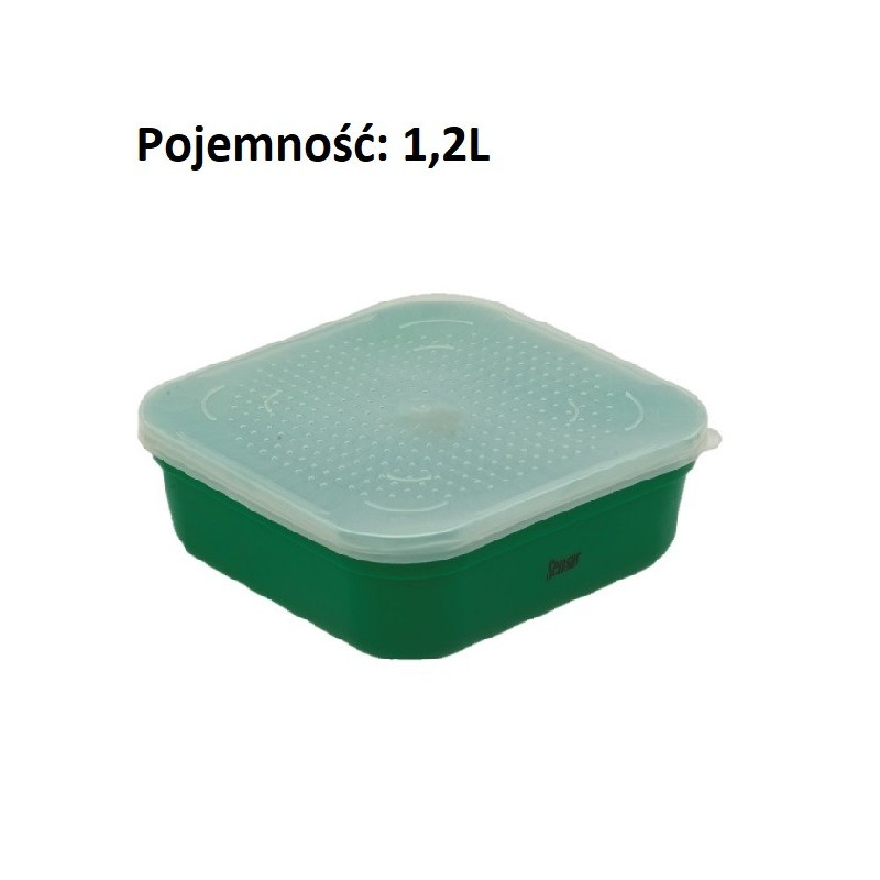 Pudełko na przynęty Sensas GREEN BAIT BOX 05506