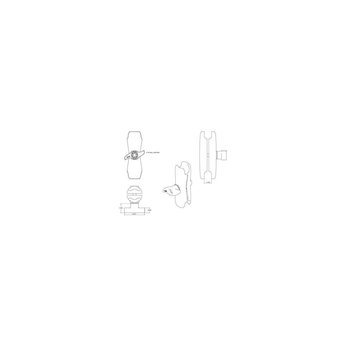 ramie-z-podwojnym-gniazdem-medium-ram-mounts ramie-z-podwojnym-gniazdem-medium-ram-mounts