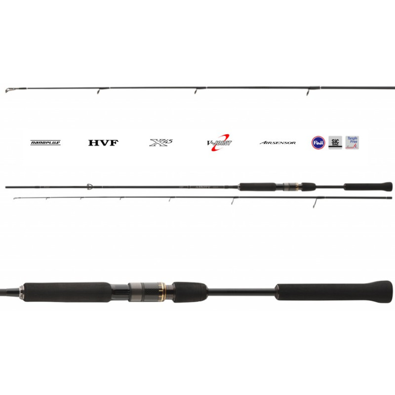 Wędka Daiwa Airity Light Spin 225cm / 3-12g