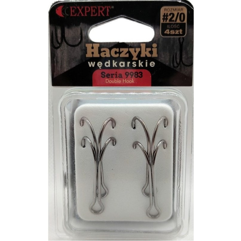 Haczyki Expert Double 9983 roz. 2 Haczyki Expert Double 9983 roz. 2
