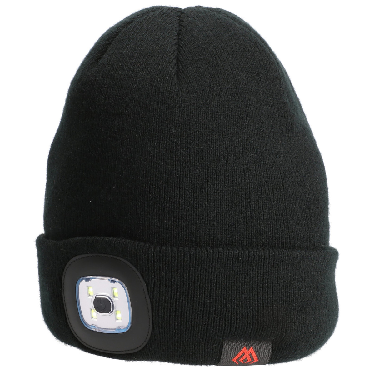 czapka-zimowa-led-beanie-czarny-mikado