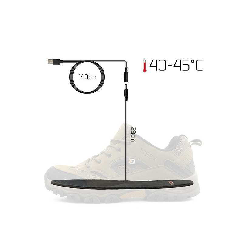 Podgrzewane wkładki Therm roz. 40-46 Delphin Podgrzewane wkładki Therm roz. 40-46 Delphin