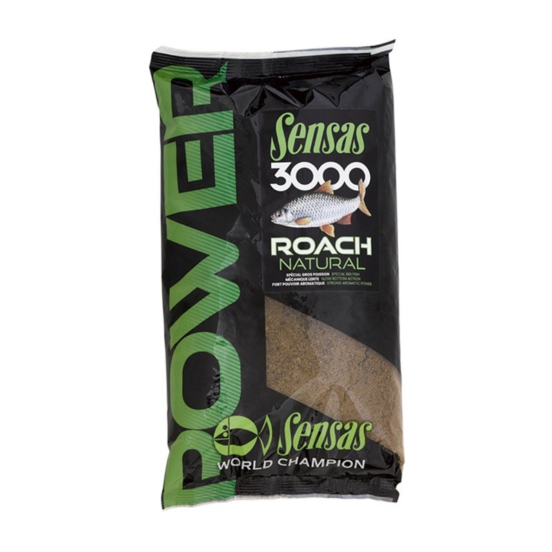 Zanęta Sensas 3000 Power Roach Natural 1kg Zanęta Sensas 3000 Power Roach Natural 1kg