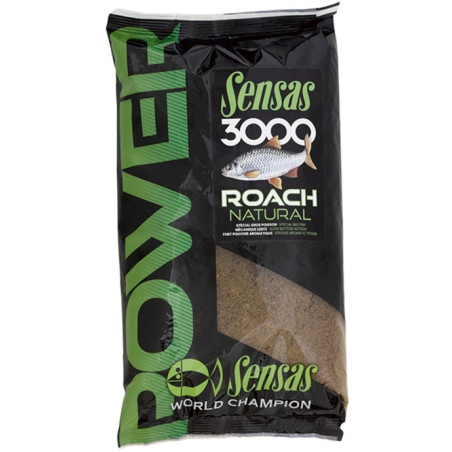 Zanęta Sensas 3000 Power Roach Natural 1kg