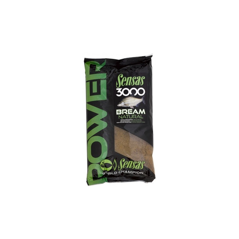 Zanęta Sensas 3000 Power Bream Natural 1kg