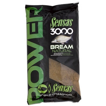 Zanęta Sensas 3000 Power Bream Natural 1kg