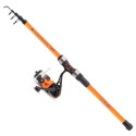Zestaw Wędka + Kołowrotek + Żyłka NewComer II 210 210cm / 15-40g Saenger Zestaw Wędka + Kołowrotek + Żyłka NewComer II 210 210cm / 15-40g Saenger