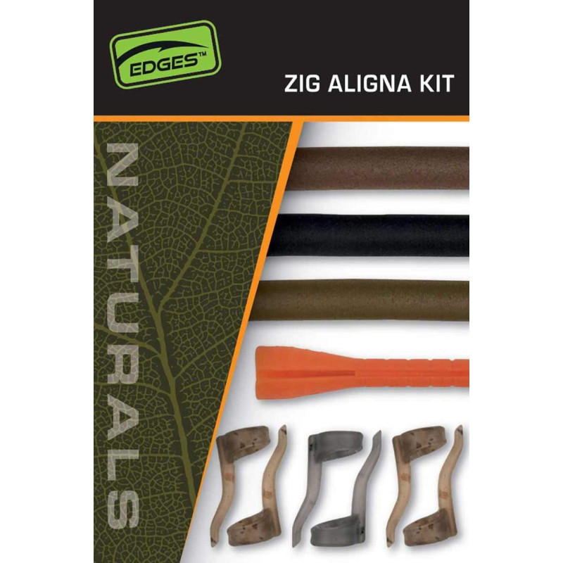 Zestaw Edges Naturals Zig Alingna czarny, brązowy, oliwkowy FOX