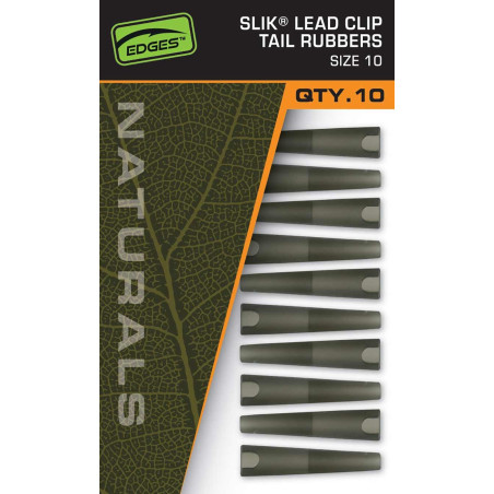 nasadki-naturals-slik-lead-clip-tail-rubber-fox