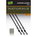 Zestaw EDGES Naturals Leadcore Heli Rig Leader 50lb 75cm FOX Zestaw EDGES Naturals Leadcore Heli Rig Leader 50lb 75cm FOX