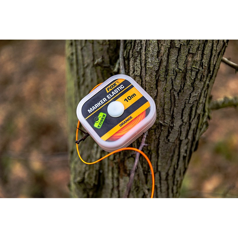 Marker Edges Marker Elastic - Orange 10m pomarańczowy FOX Marker Edges Marker Elastic - Orange 10m pomarańczowy FOX