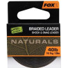 plecionka-edges-naturals-braided-leader-fox