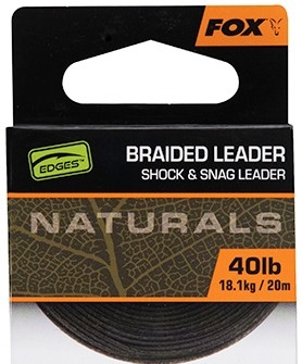 plecionka-edges-naturals-braided-leader-fox plecionka-edges-naturals-braided-leader-fox