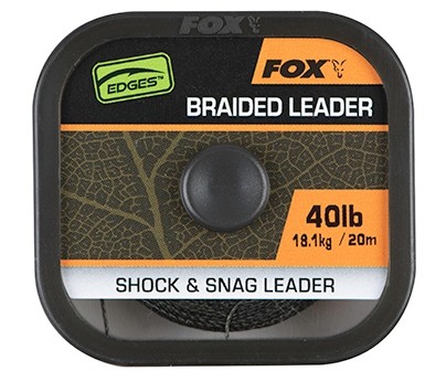 plecionka-edges-naturals-braided-leader-fox plecionka-edges-naturals-braided-leader-fox